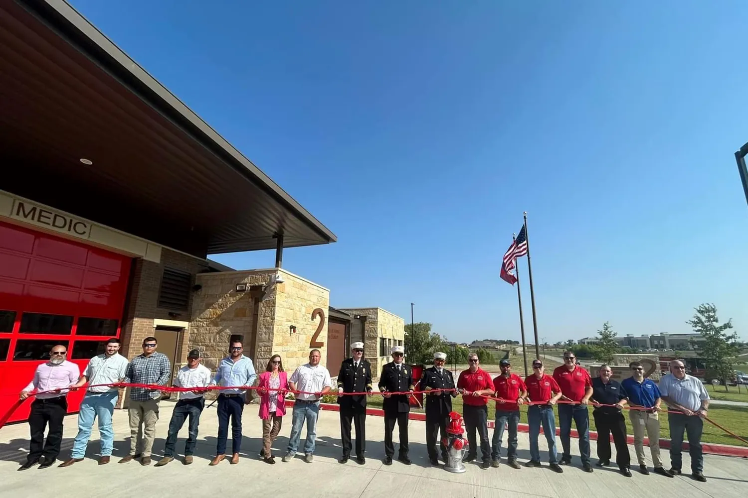 Grand opening of Fire Station #2 in Anna, Texas