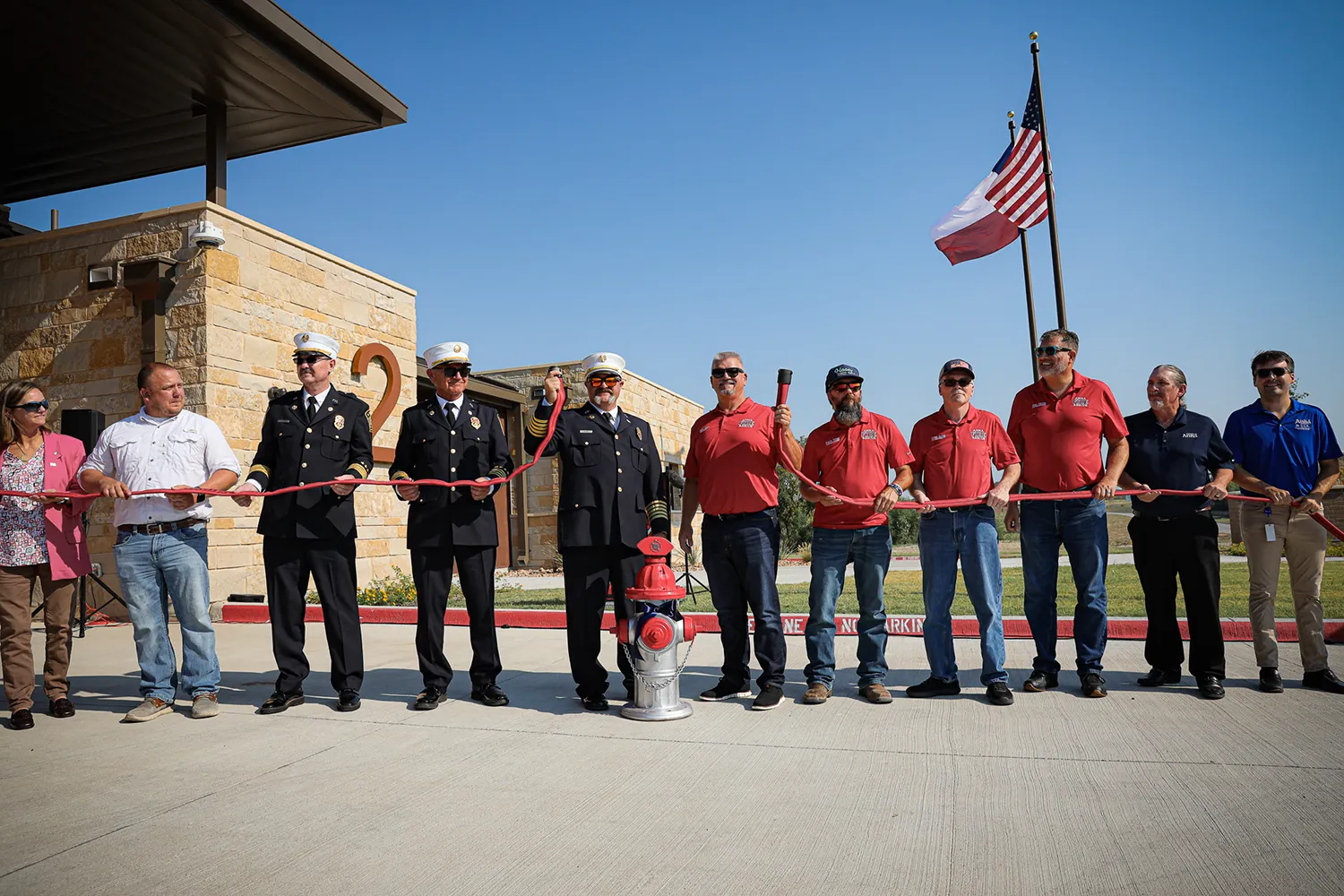 Grand opening of Fire Station #2 in Anna, Texas